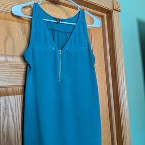 Express Teal Sleeveless Top